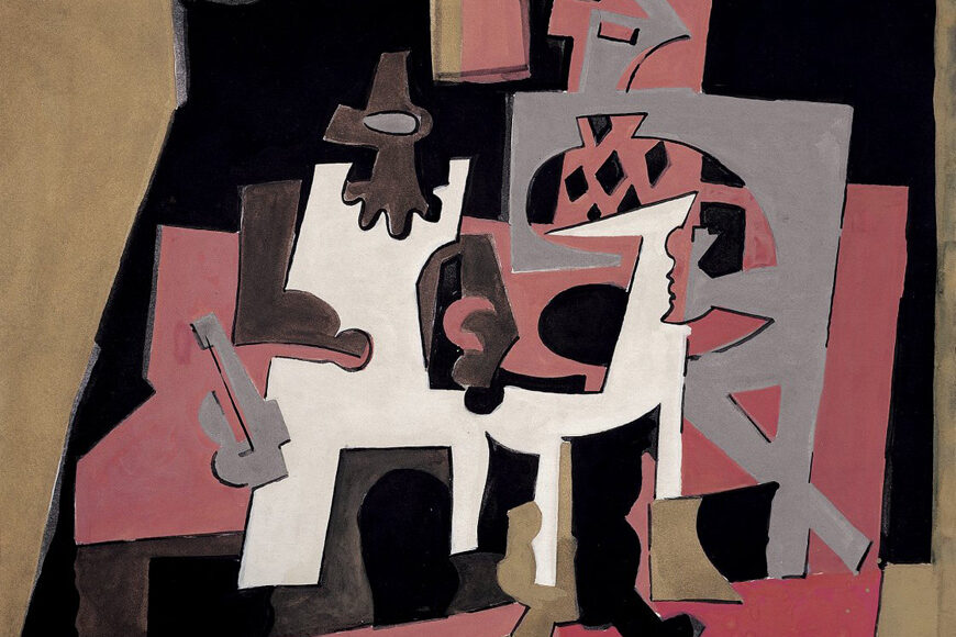 Picasso_Sintitulo_Arlequin_Polichinela