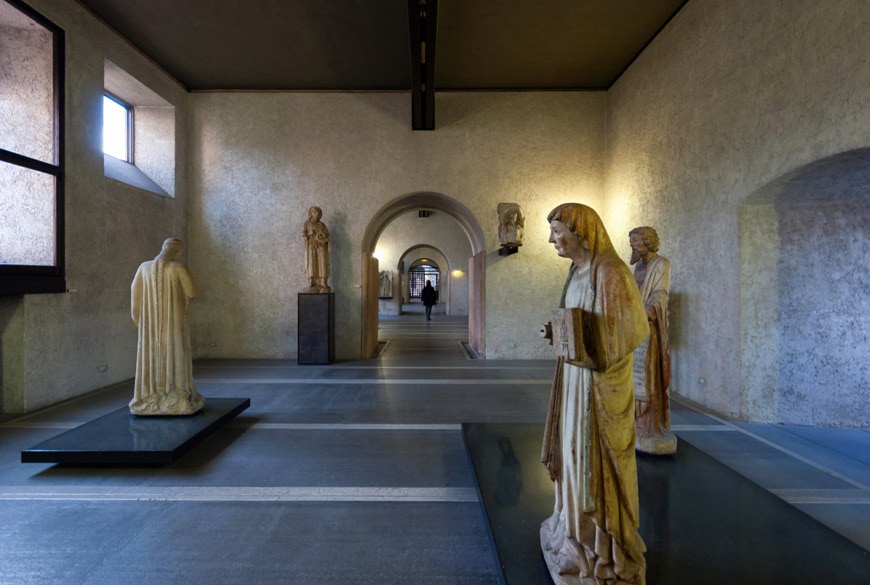 维罗纳Castelvecchio博物馆内部