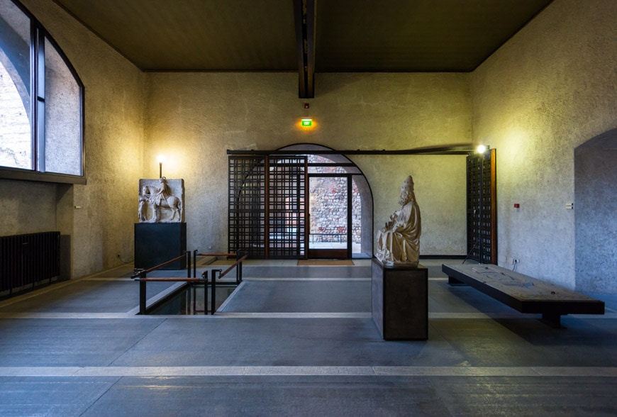 维罗纳Castelvecchio博物馆内部2