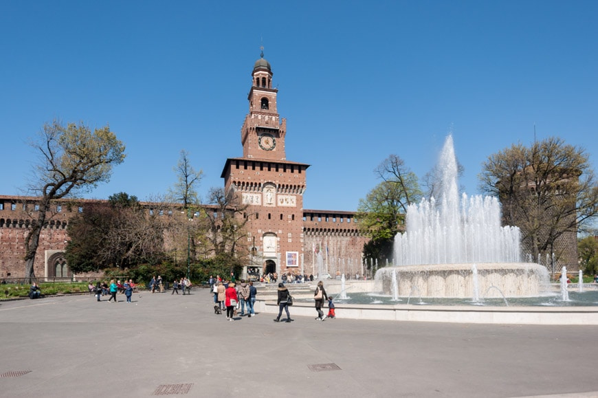 Castello-Sforzesco-Sforza-Castle-Milan