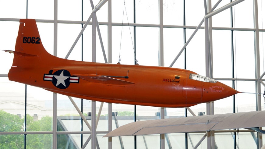 史密森尼国家航空航天博物馆华盛顿特区贝尔X-1