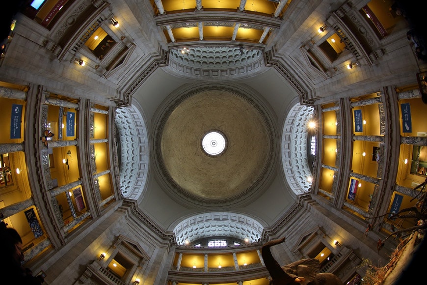 史密森尼国家自然历史博物馆华盛顿圆形大厅圆顶