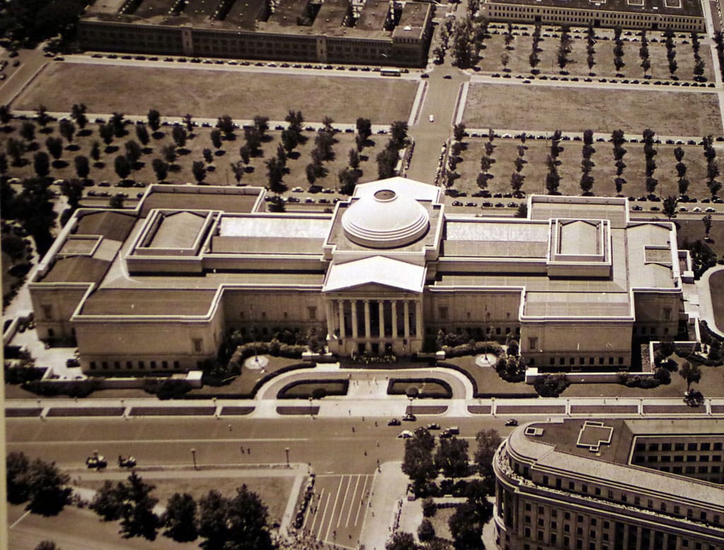 华盛顿国家美术馆1940年的航拍
