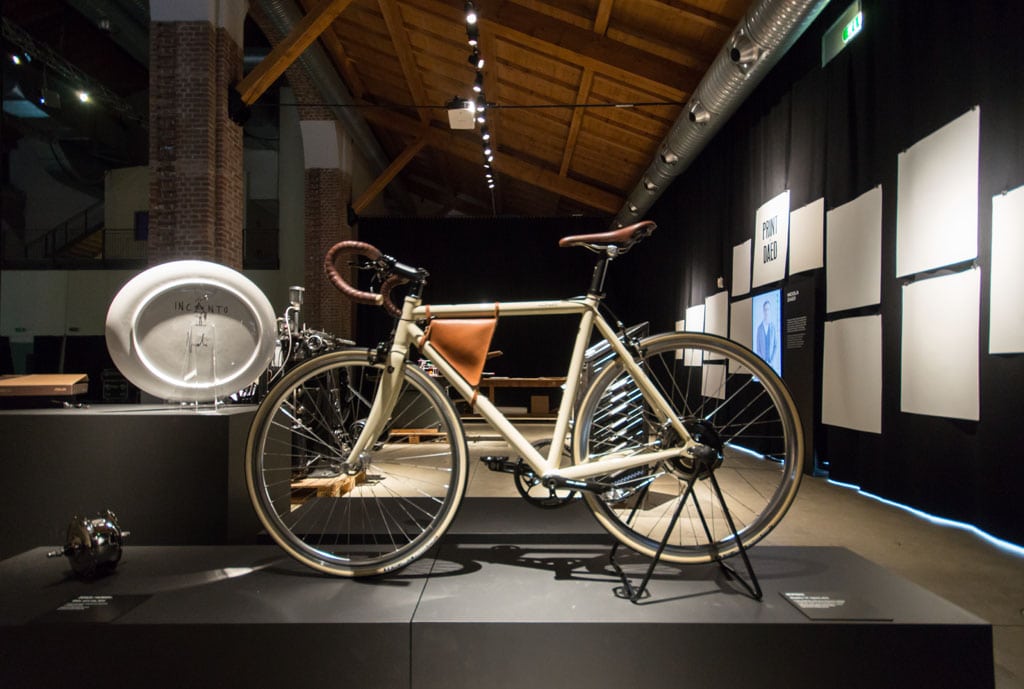 自行车Fabbrica Vapore米兰新工艺XXI三年展