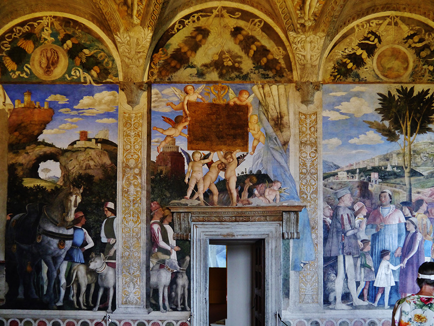 Andrea Mantegna, Camera degli Sposi，公爵宫，曼图亚