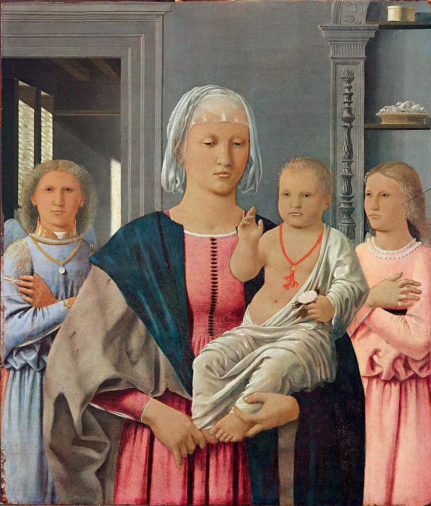 Urbino-Galleria-Nazionale-Marche-Piero-della Francesca-Madonna-di-Senigallia