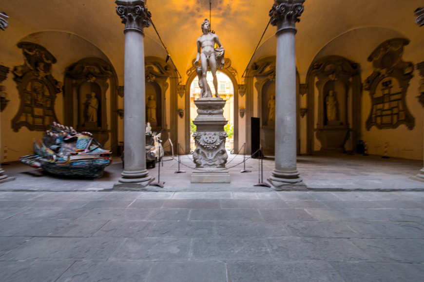 Cortile di Palazzo Medici Riccardi a佛罗伦萨