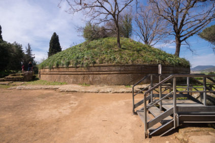 Necropoli etrusca di Cerveteri la Banditaccia