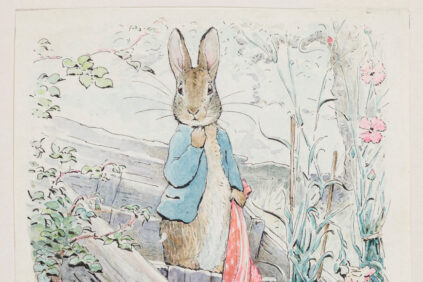 Beatix-Potter-Peter-Rabbit©维多利亚和阿尔伯特博物馆-伦敦-封面-图像